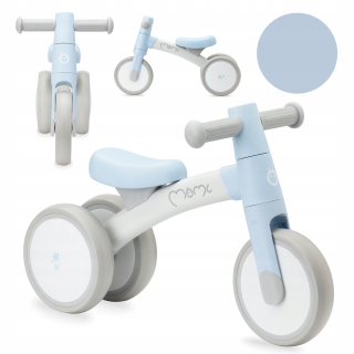MoMi TEDI 6" balančný bicykel, modrý